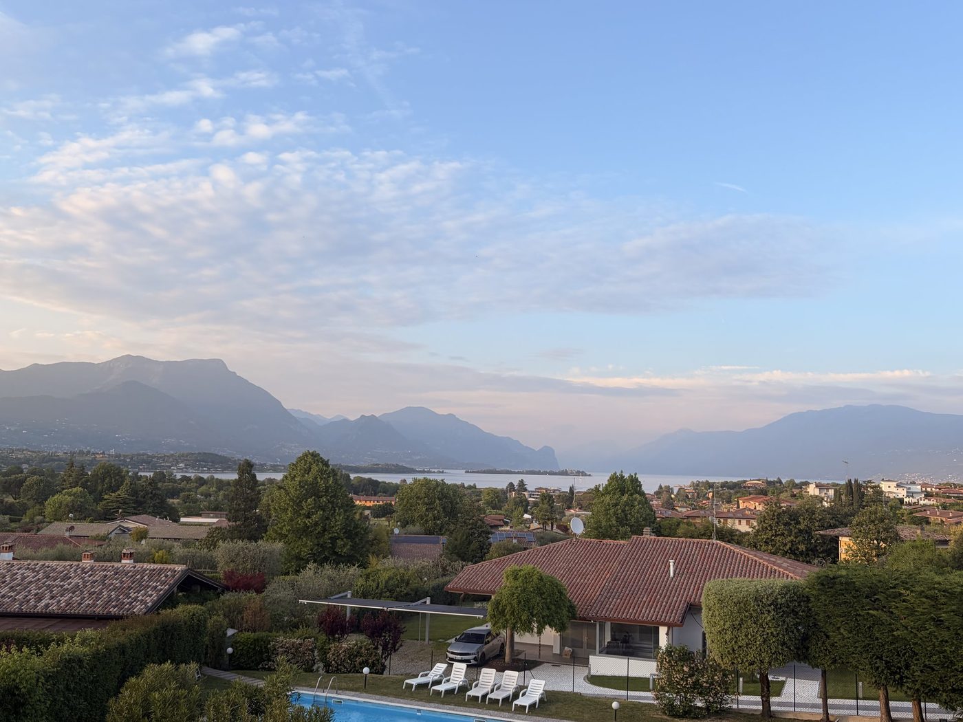 Vista lago di Garda